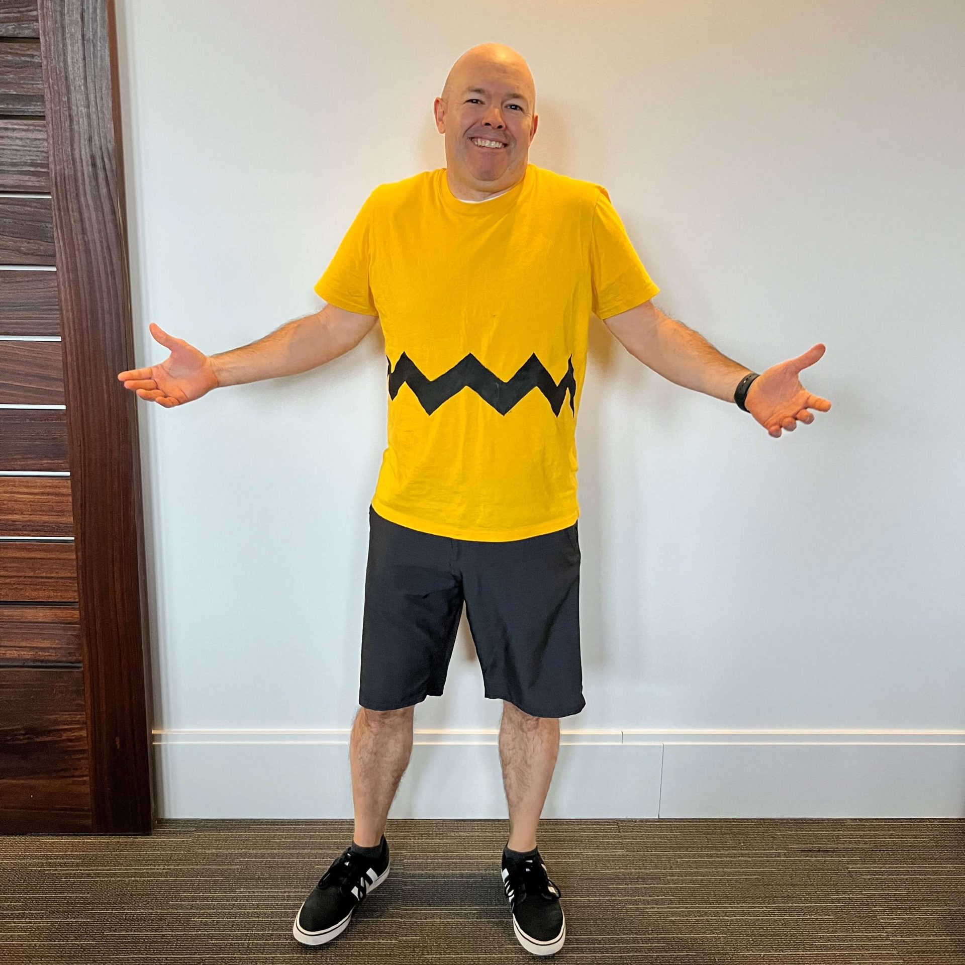 TMD employee dressed up for halloween event