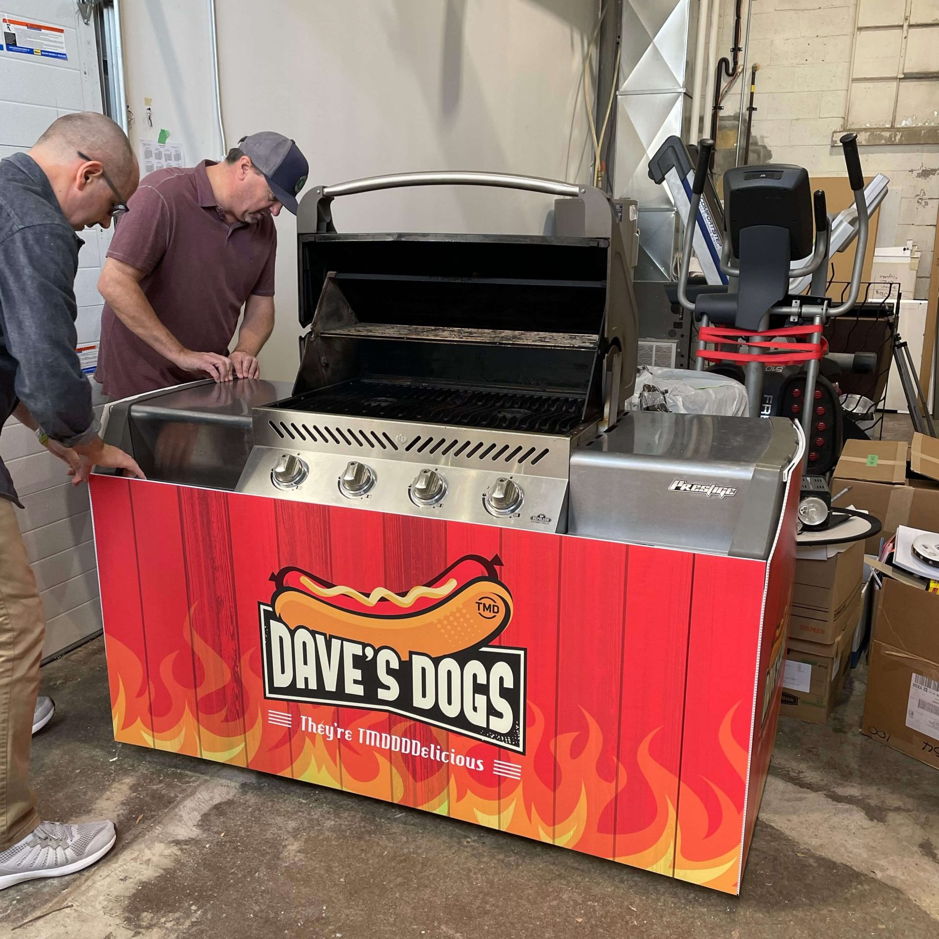 TMD CEO's hotdog stand